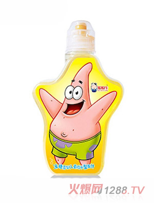 聰聰牛冰糖雪梨兒童成長(zhǎng)型果汁350ml派大星