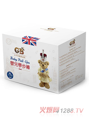 大不列顛泰迪熊yinge學(xué)步褲XL碼