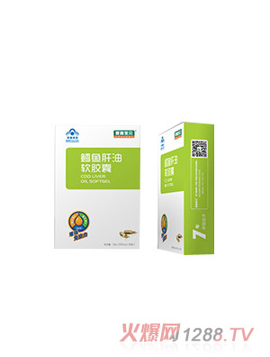 愛(ài)施寶貝鱈魚(yú)肝油軟膠囊