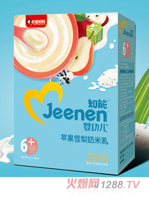 心迪媽媽知能yingye蘋果雪梨奶米乳盒裝