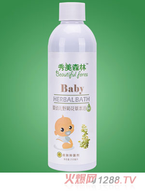 秀美森林yingye野菊花草本浴