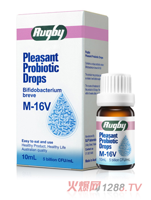 拉格比暢樂益生菌滴液