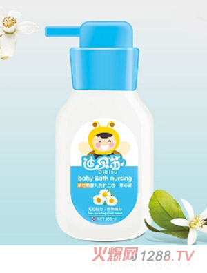 迪貝蘇洋甘菊yinge洗護(hù)二合一沐浴液