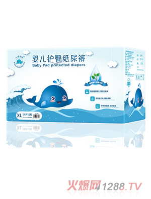 小鯨悠悠yinge護(hù)臀紙尿褲XL
