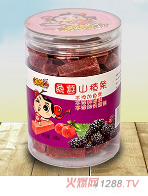 那楂桑葚山楂條208g