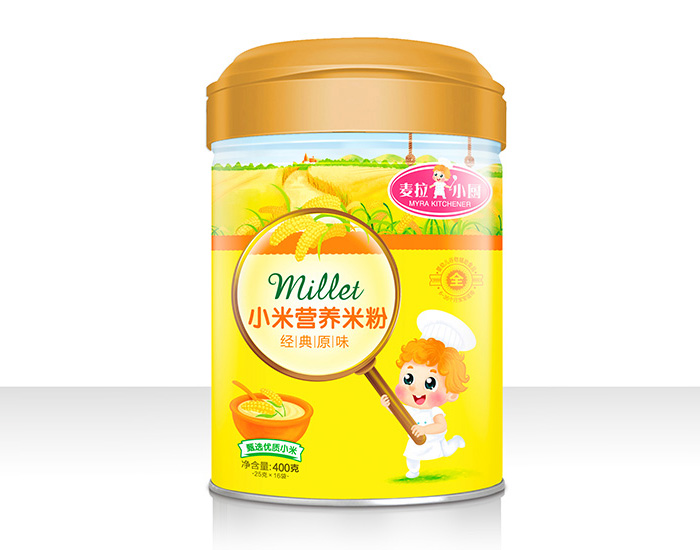 麥拉小廚-小米營養(yǎng)米粉罐裝-經典原味