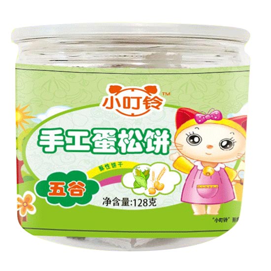 小叮鈴手工蛋松餅五谷