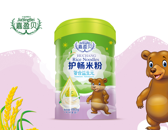 嘉盈貝復(fù)合益生元護(hù)暢米粉