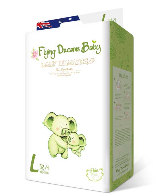 菲夢(mèng)寶紙尿褲卡通圖案L碼