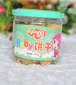 一揚(yáng)100克baby餅干蔬菜味