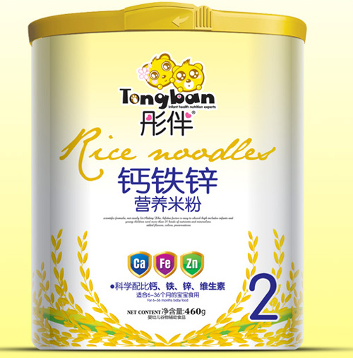 彤伴鈣鐵鋅營(yíng)養(yǎng)米粉桶裝