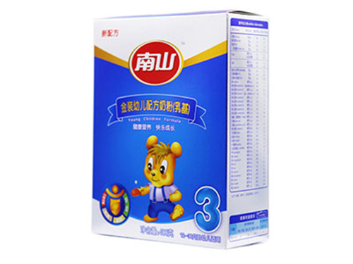 南山金裝幼兒配方奶粉盒裝3段