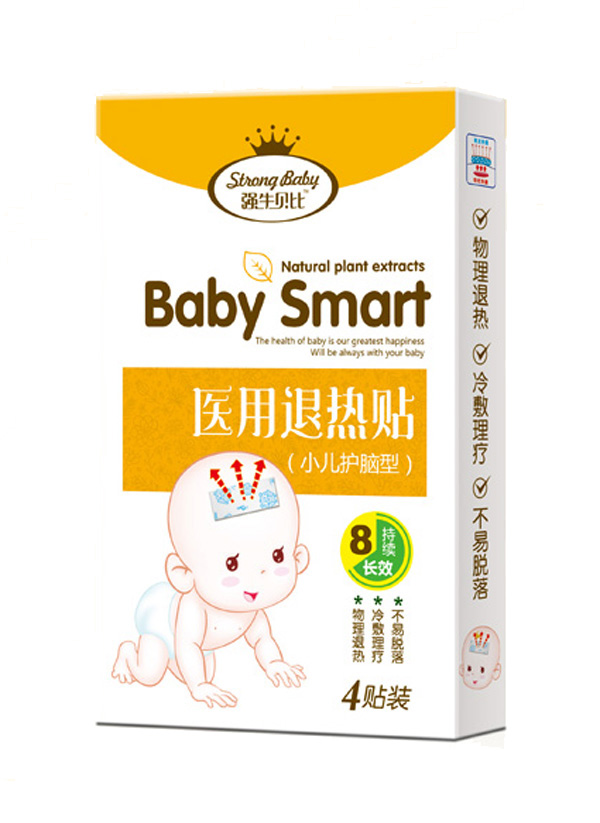 強(qiáng)牛貝比退熱貼(小兒護(hù)腦型)