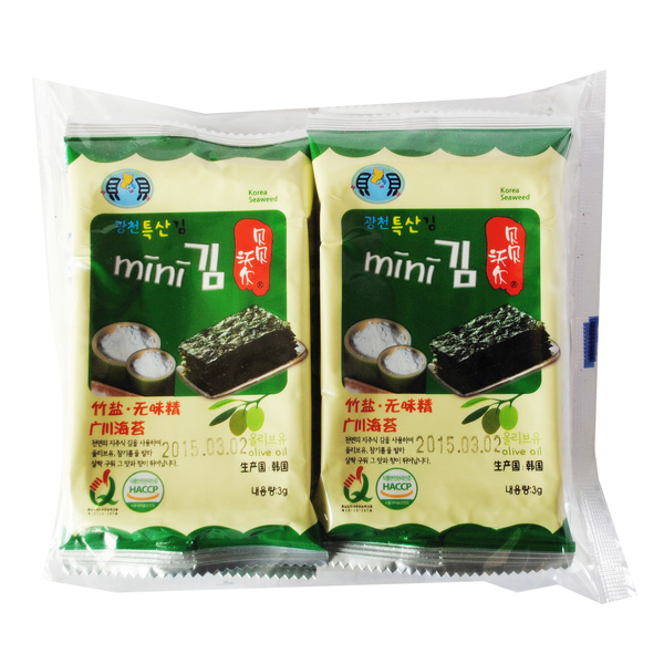 貝貝沃爾竹鹽迷你海苔