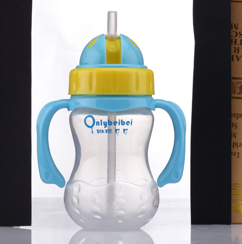 唯昵貝貝嬰兒水杯藍(lán)色