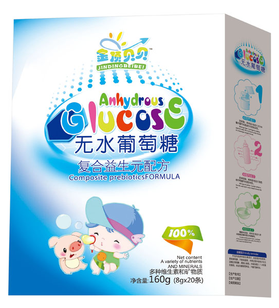 金頂貝貝復(fù)合益生元配方無(wú)水葡萄糖盒裝