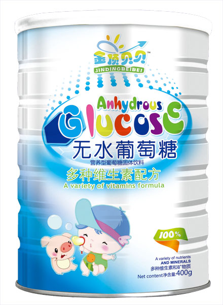 金頂貝貝多種維生素配方無(wú)水葡萄糖聽裝