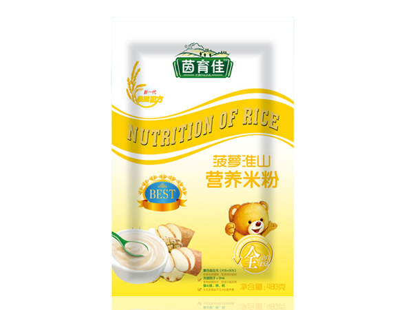 茵育佳菠蘿淮山營養(yǎng)米粉全段